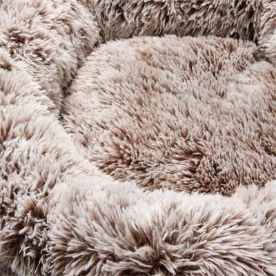 Snooza Calming Cuddler Dog Bed + Blanket Bundle Mink