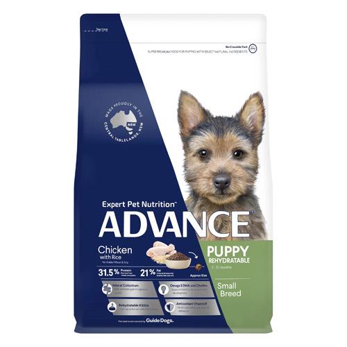 Advance Puppy Rehydratable Small Breed Chicken With Rice Dry Dog Food  3 Kg