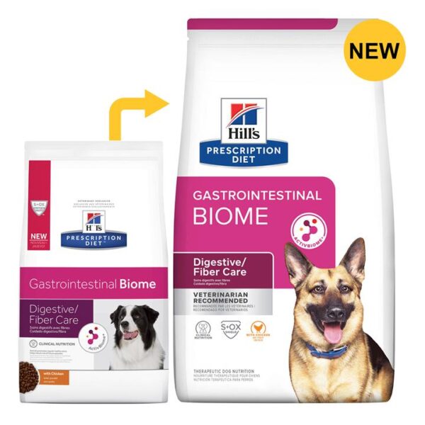 Hill's Prescription Diet Gastrointestinal Biome Digestive/Fibre Care With Chicken Dry Dog Food  3.6 Kg