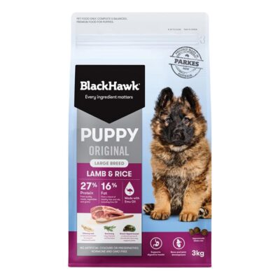 Black Hawk Original Puppy Large Breed Lamb & Rice Dry Dog Food  20 Kg