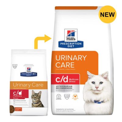 Hill's Prescription Diet C/D Multicare Stress Urinary Care With Chicken Dry Cat Food  3.8 Kg