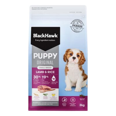 Black Hawk Original Puppy Small Breed Lamb & Rice Dry Dog Food  3 Kg