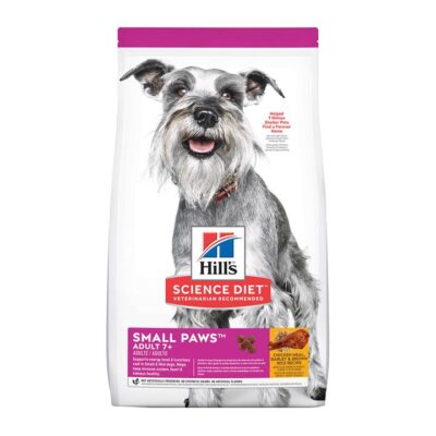 Hill's Science Diet Small & Mini Adult 7+ Chicken & Brown Rice Recipe Dry Dog Food  1.5 Kg