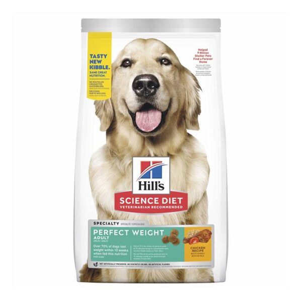 Hill's Science Diet Perfect Weight Adult Chicken Recipe Dry Dog Food  1.8 Kg