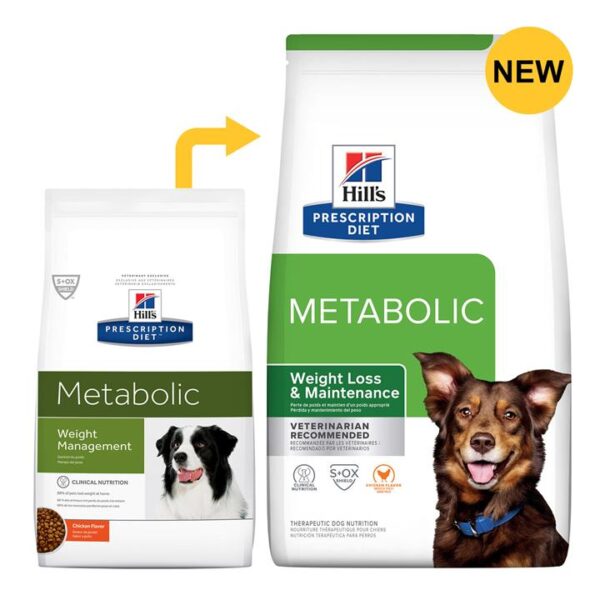 Hill's Prescription Diet Metabolic Weight Loss & Maintenance Chicken Flavour Dry Dog Food  5.5 Kg