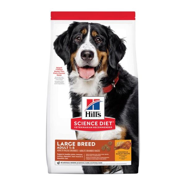 Hill's Science Diet Adult 1-5 Large Breed Chicken & Barley Recipe Dry Dog Food  12 Kg