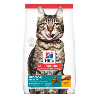 Hill's Science Diet Indoor Adult 7+ Chicken Recipe Dry Cat Food  1.58 Kg