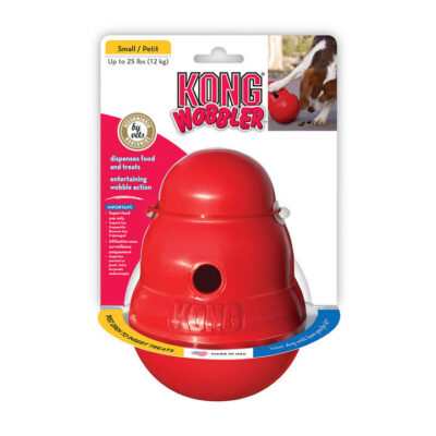 Kong Wobbler Treat Dispensing Toy For Dogs  1 X Small