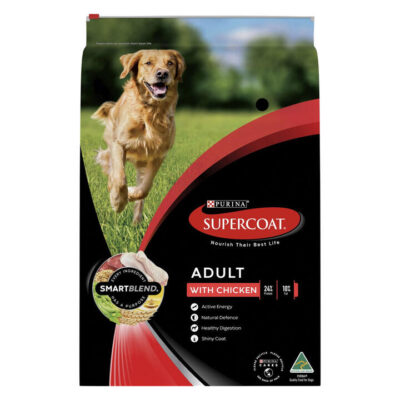 Supercoat Smartblend With Chicken Adult Dry Dog Food  18 Kg