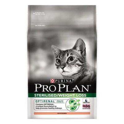 Pro Plan Weight Loss, Sterilised Salmon & Tuna Dry Cat Food  3 Kg