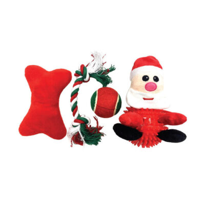 Prestige Pet Christmas Gift Pack For Dogs And Cats  4 Piece