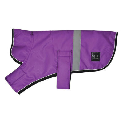 Zeez Waterproof Dapper Dog Coat Royal Purple 1  X Size 26