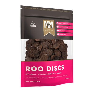 Meals For Mutts (Mfm) Roo Disc Naturally Nutrient Rich Dog Treats  200 Gm