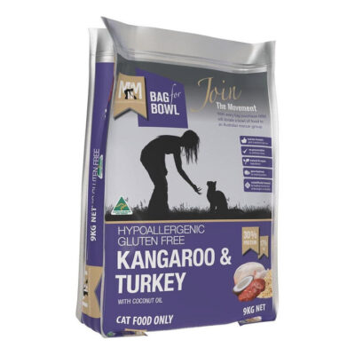 Meals For Meows (Mfm) Kangaroo & Turkey With Coconut Oil Dry Cat Food  9 Kg