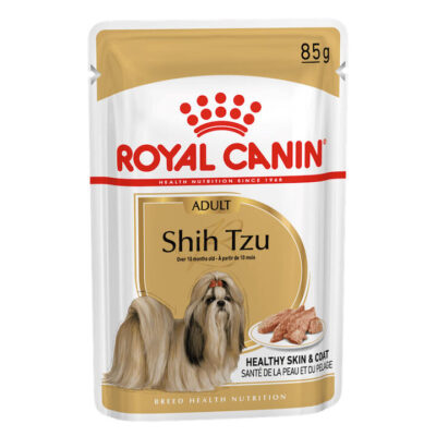 Royal Canin Shih Tzu Adult Loaf Pouches Wet Dog Food 85 Gms 12 Pack