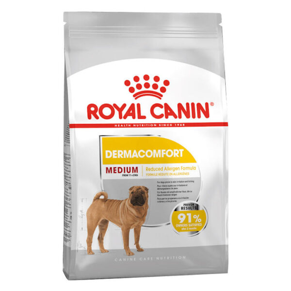 Royal Canin Dermacomfort Medium Adult Dry Dog Food  12 Kg