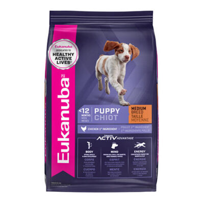 Eukanuba Medium Breed Puppy Dry Dog Food  15 Kg