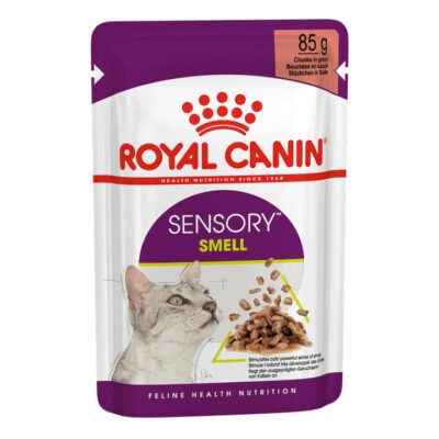 Royal Canin Sensory Smell In Gravy Adult Pouches Wet Cat Food 85 Gms 12 Pack