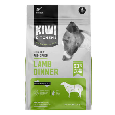 Kiwi Kitchens Air Dried Lamb Dinner Dry Dog Food  1 Kg