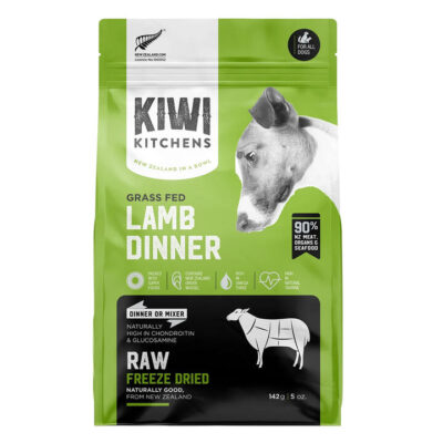 Kiwi Kitchens Freeze-Dried Dog Food Lamb Dinner  142 Gm