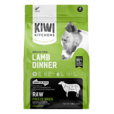 Kiwi Kitchens Freeze-Dried Dog Food Lamb Dinner  1.8 Kg