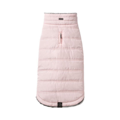 Snooza Wear Puffer Parka Dog Coat Pink 1 X Small
