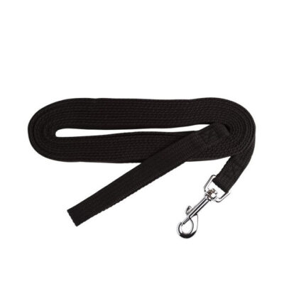 Beau Pets Webbing Training Lead - Black  20 Mm X 20metres