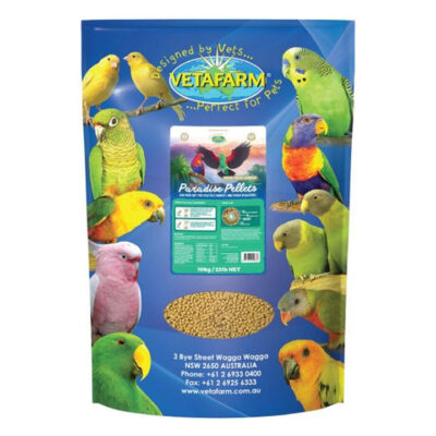 Vetafarm Paradise Pellets Bird Food  10 Kg
