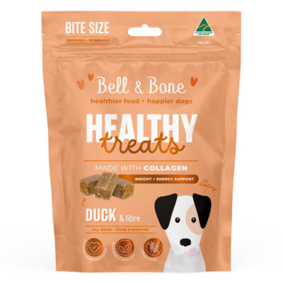 Bell And Bone Healthy Treats For Weight And Energy Support - Duck And Fibre  130 Gm