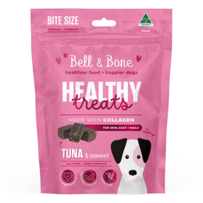 Bell And Bone Healthy Treats For Skin Coat And Nails - Tuna And Seaweed  130 Gm
