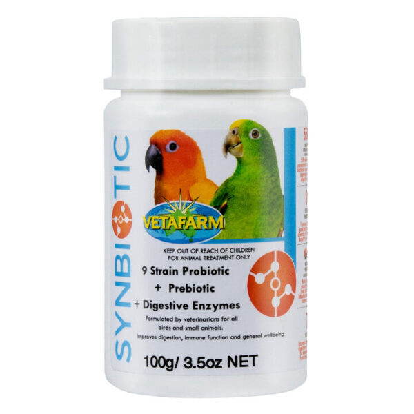 Vetafarm Avian Synbiotic For Birds  100 Gm