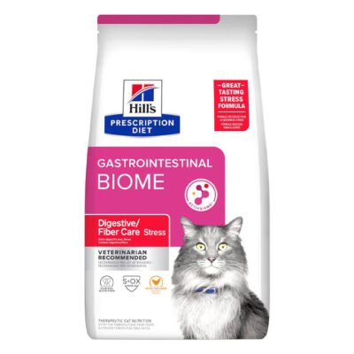 Hill's Prescription Diet Gastrointestinal Biome Digestive/Fiber Care Stress With Chicken Dry Cat Food  1.8 Kg