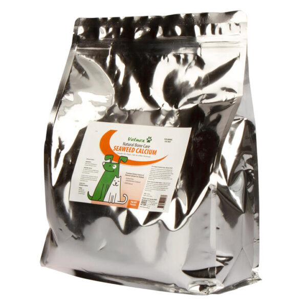 Vetnex Seaweed Calcium Natural Bone Care Powder For Dogs, Cats & Other Animal 5 Kg