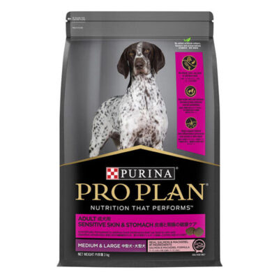 Pro Plan Adult Sensitive Skin & Stomach For Medium & Large Breed Dry Dog Food  12 Kg