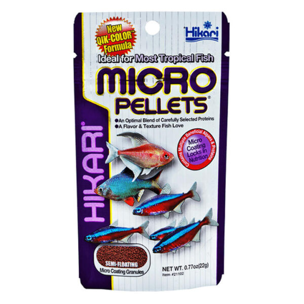 Hikari Micro Pellets Tropical Fish Food  22 Gm