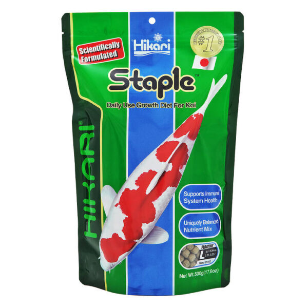 Hikari Staple Daily Use Growth Koi Fish Food - Large 500 Gm