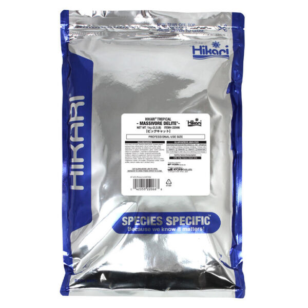 Hikari Massivore Delite Monster Fish Food  1 Kg